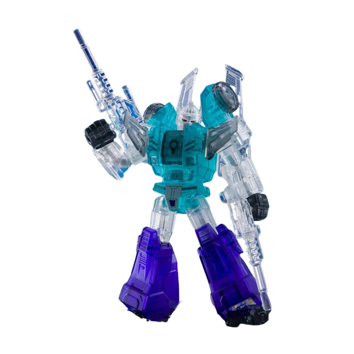 Blokees Transformers Sixshot Transparent Galaxy Version Model Kit