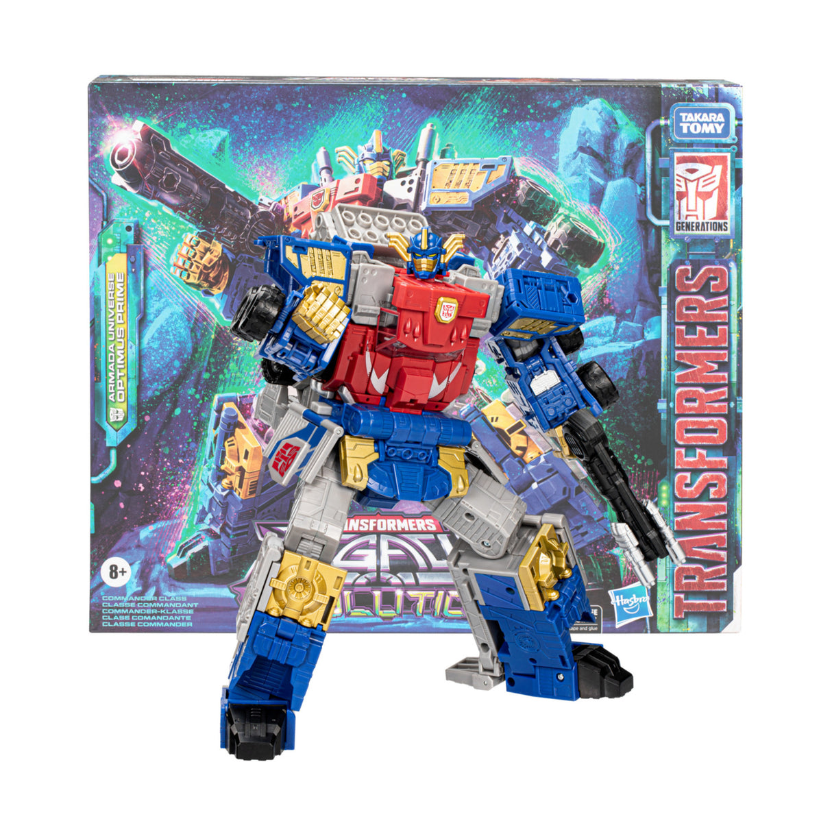 Hasbro Transformers Legacy Evolution 7.5-inch Armada Universe Commander Optimus Prime Figure