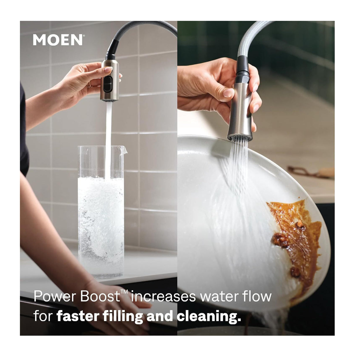 Moen Align Spot Resist Stainless Pulldown Kitchen Faucet