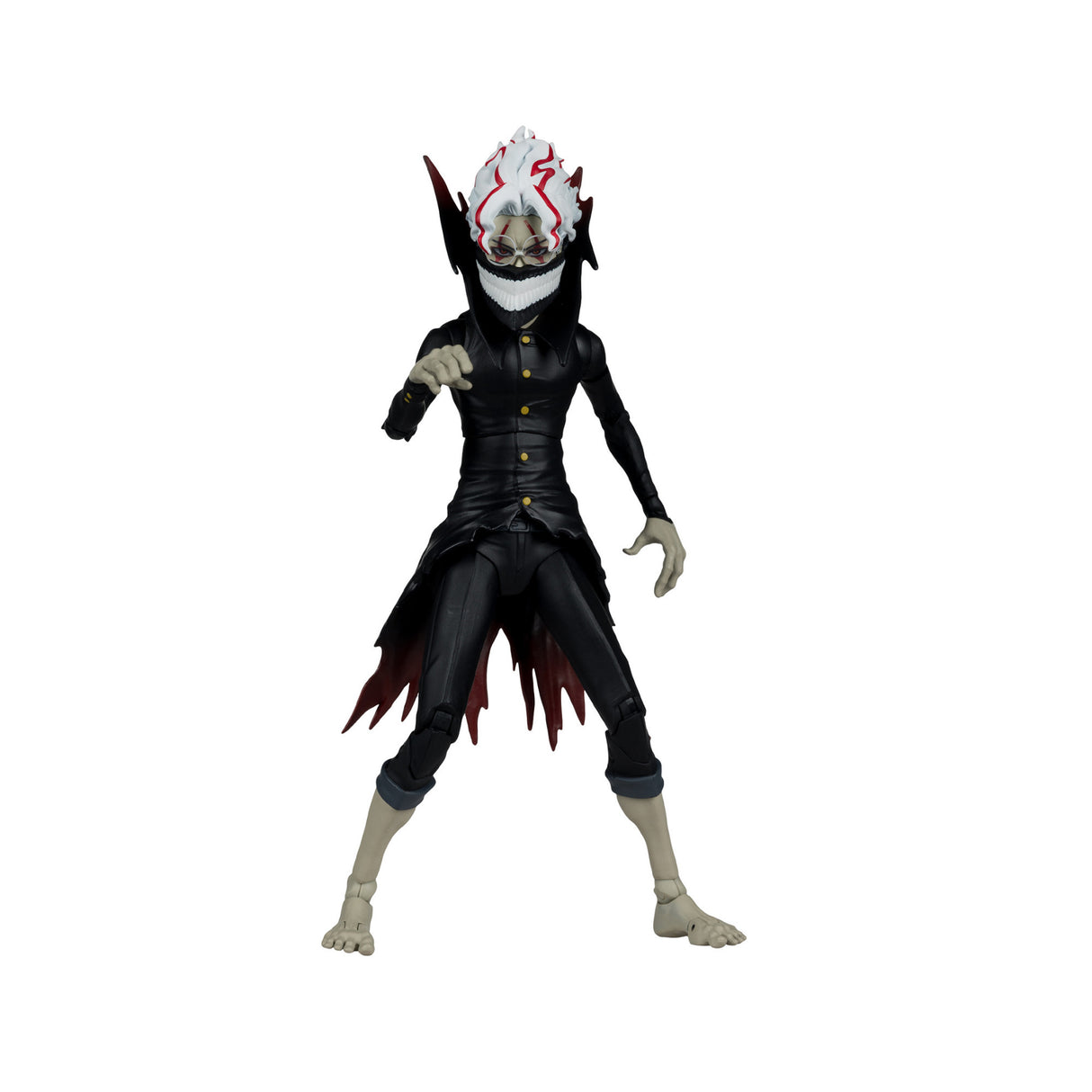 Dandadan Okarun Transformed 7-inch Anime Action Figure with 22 Moving Parts and Accessories