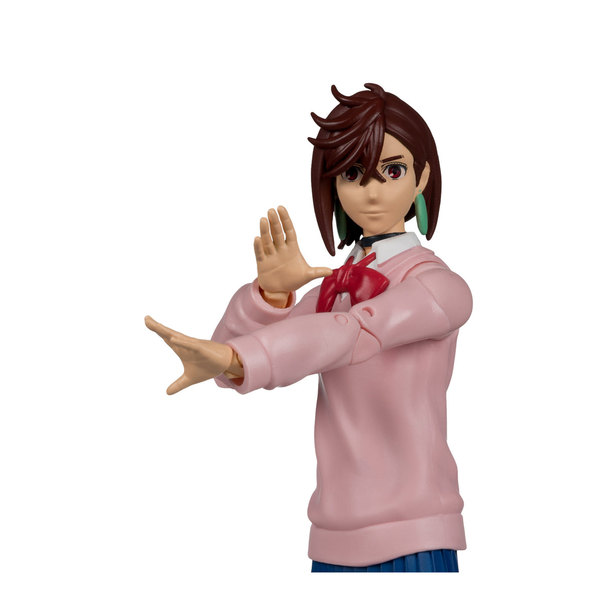 Dandadan 7-inch Momo Ayase Action Figure with Ultra Articulation and Accessories (Random Color)