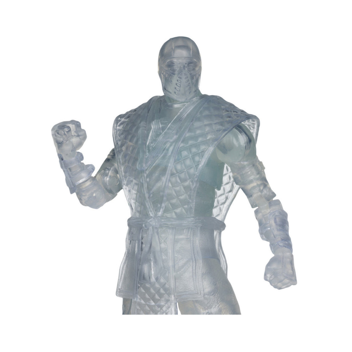 Invisible Reptile Warrior 7-inch Classic Video Game Action Figure with Ultra Articulation and Base