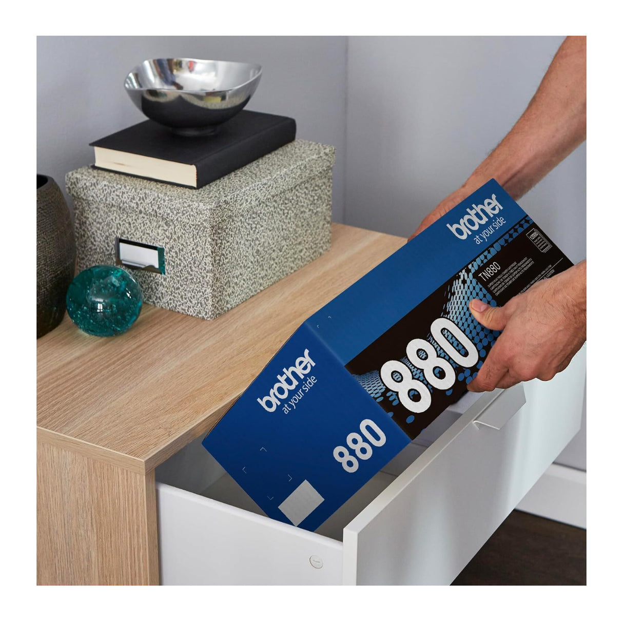 Brother Genuine TN880 Super High-Yield Black Toner Cartridge