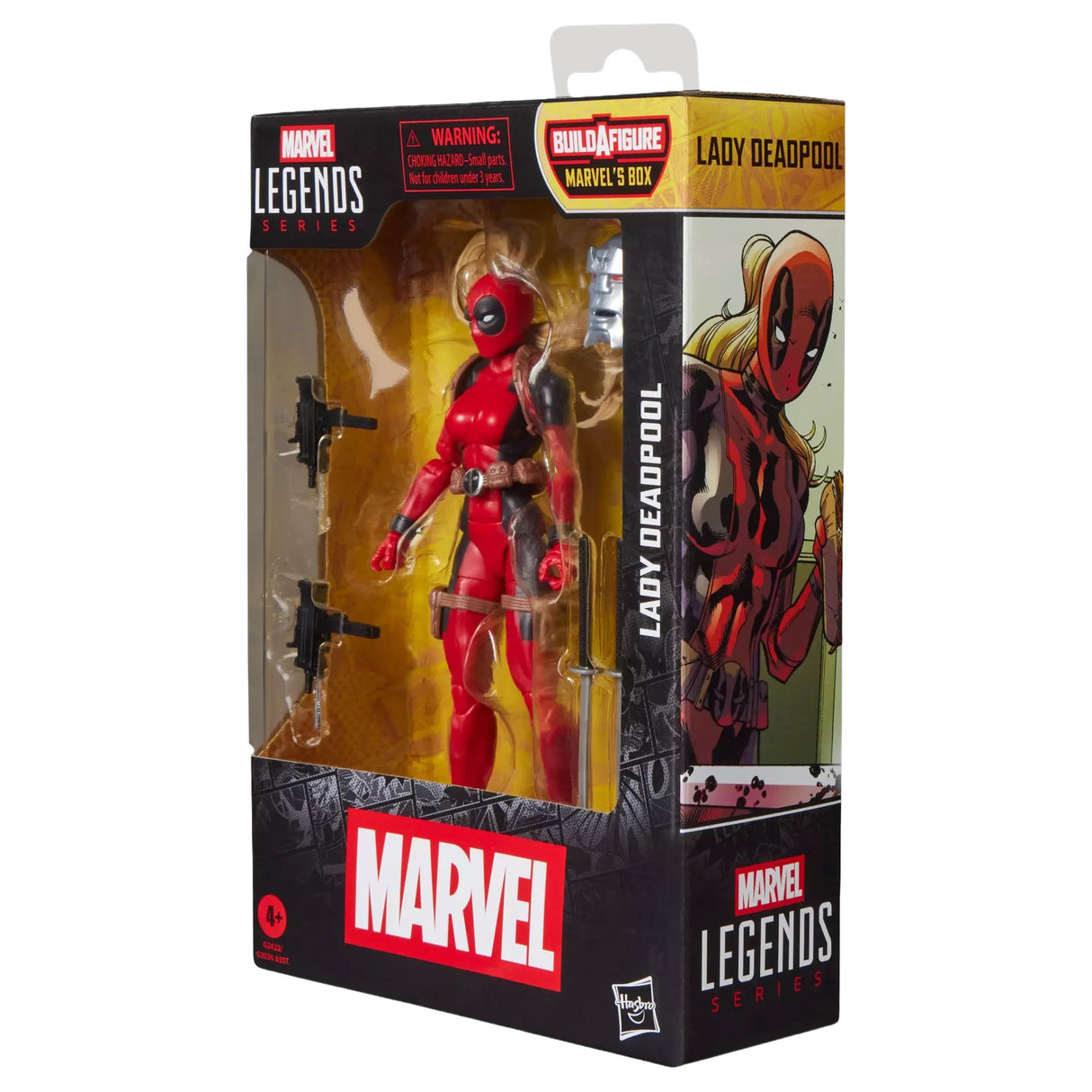 Hasbro Marvel Legends Series Lady Deadpool 6-inch Action Figure with Window Box and Accessories