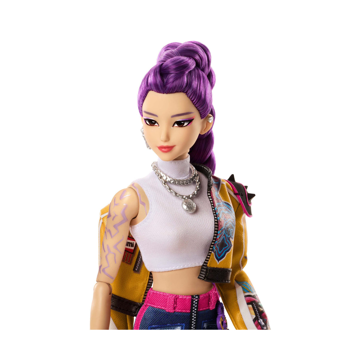 Mattel KPop Demon Hunters HUNTR/X Rumi How It’s Done Fashion Doll with Saingeom Sword