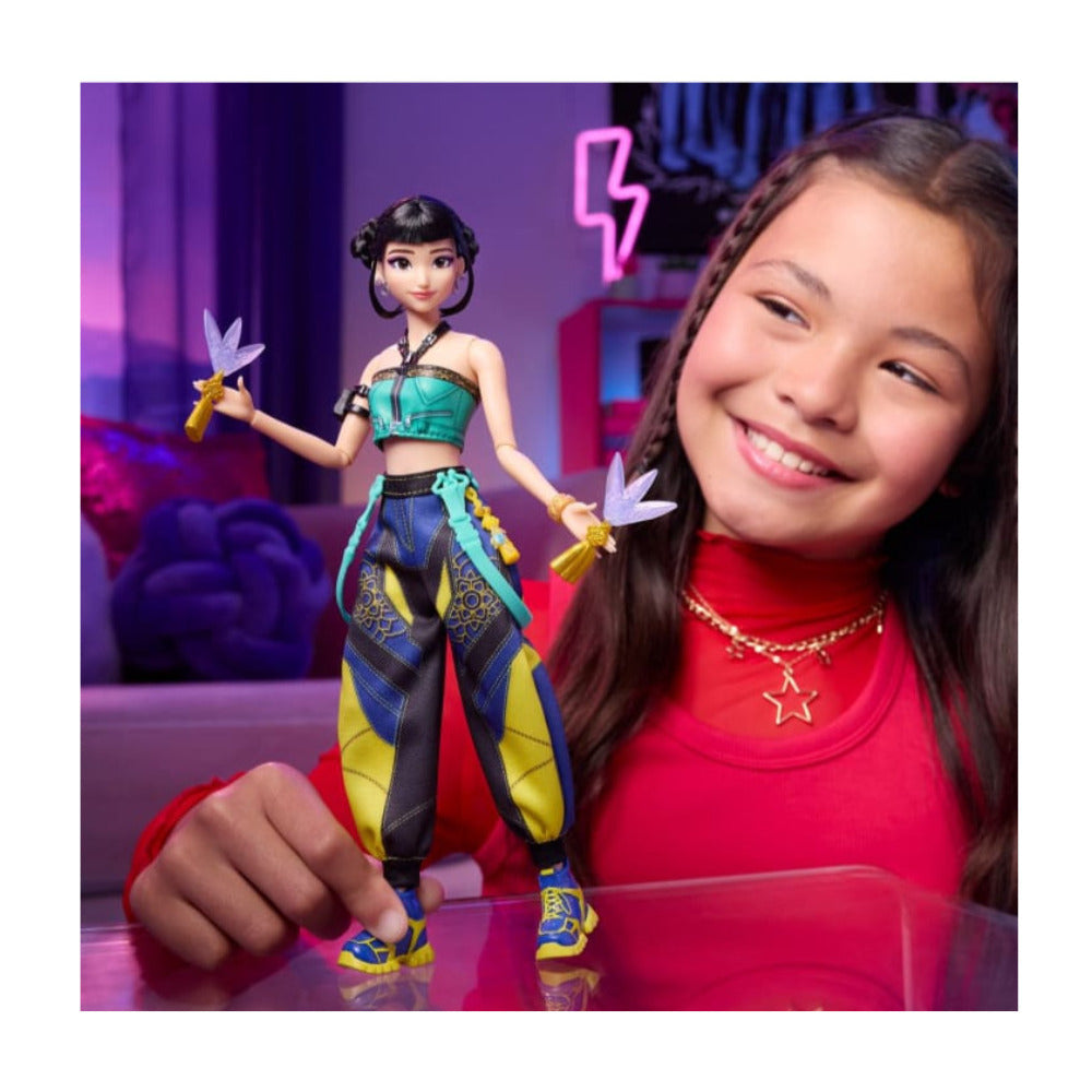 Mattel KPop Demon Hunters HUNTR/X Fashion Dolls (Rumi, Zoey, Mira) and Jinu from Saja Boys