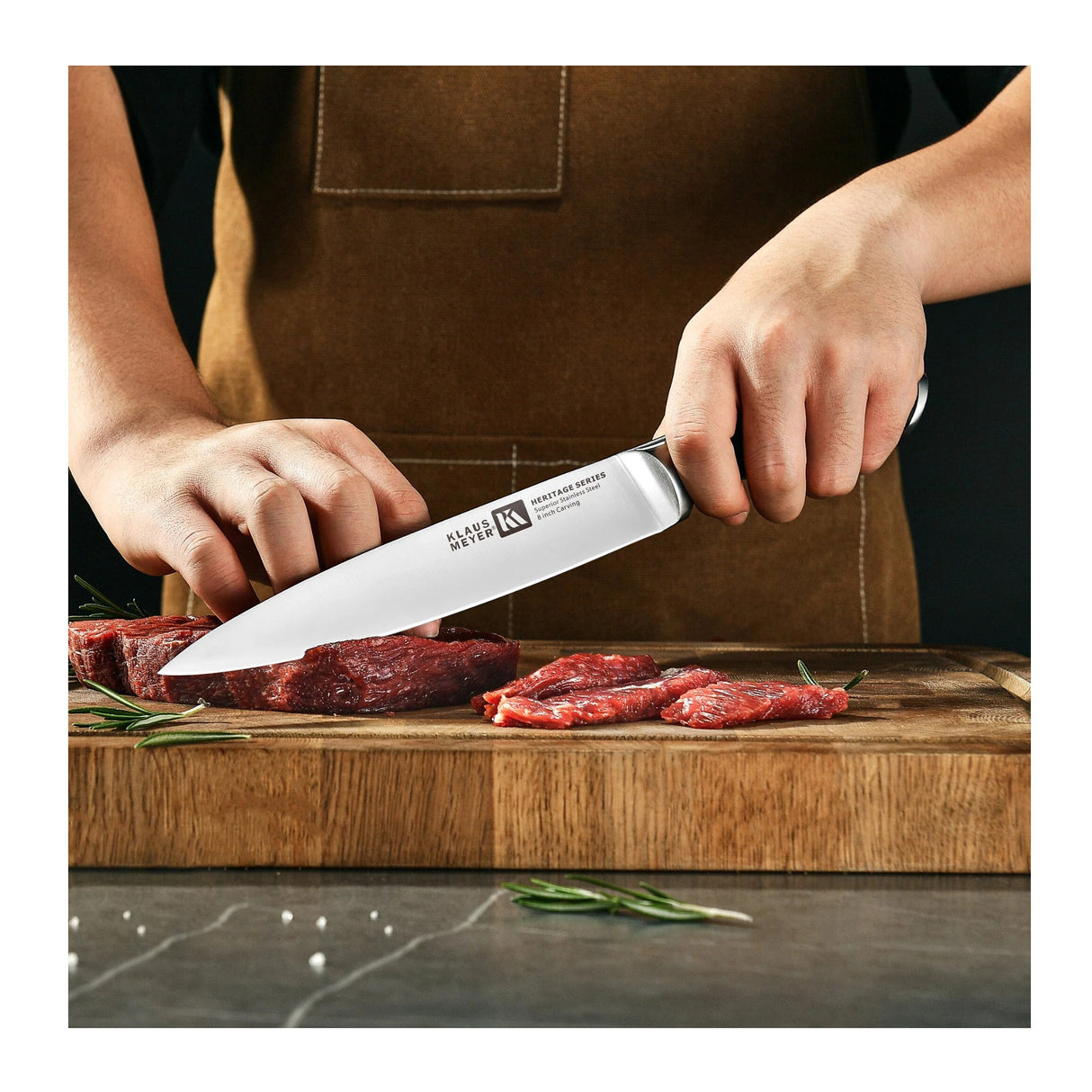 Klaus Meyer Heritage 8 Piece Kitchen Knife Block Set