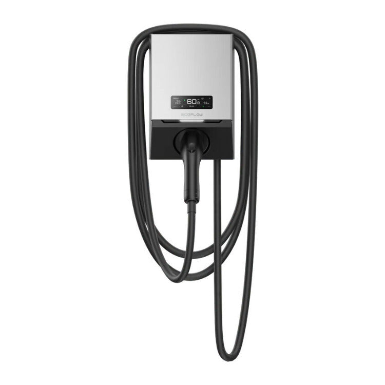EcoFlow PowerPulse EV Charger 9.6 kW 40A SAE J1772 with 25 Foot Charging Cable