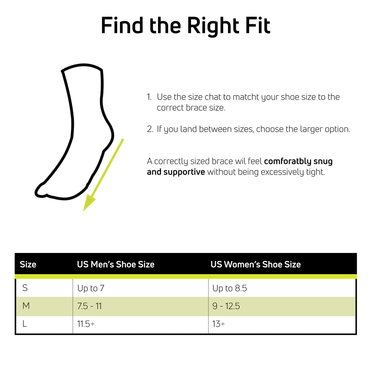 DonJoy Performance Bionic Stirrup Ankle Brace, Maximum Support for Sprains (Black/Small/Right)