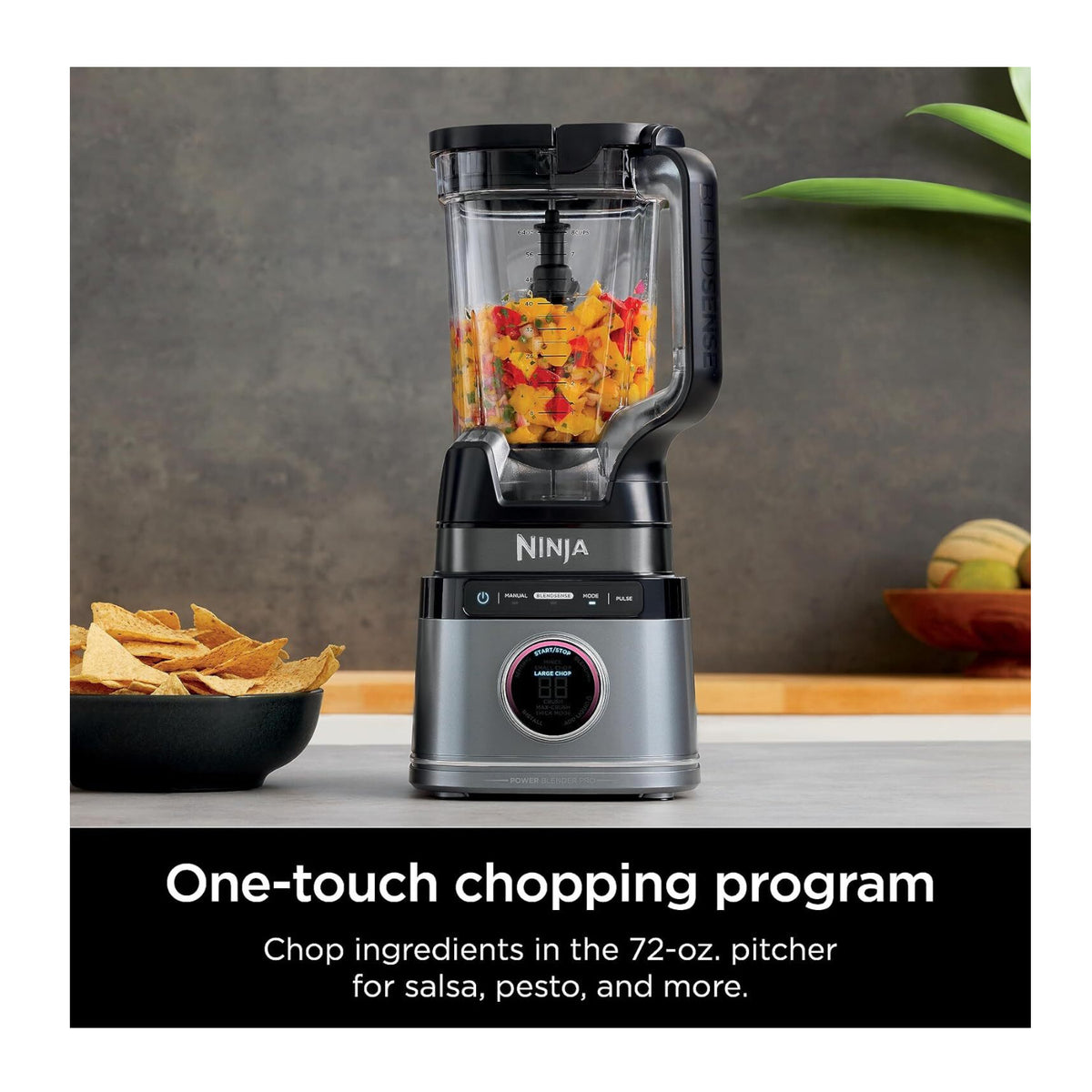 Ninja Detect Power Blender Pro TB201 with BlendSense Technology, 72 oz Pitcher, 1800 Peak Watt Motor