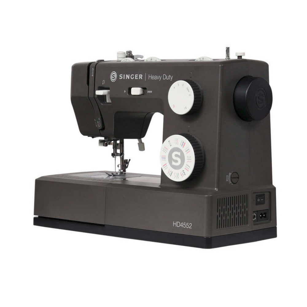 SINGER Next Evolution 4552 Heavy-Duty Sewing Machine with Presser Feet and 32 Stitches (Charcoal)