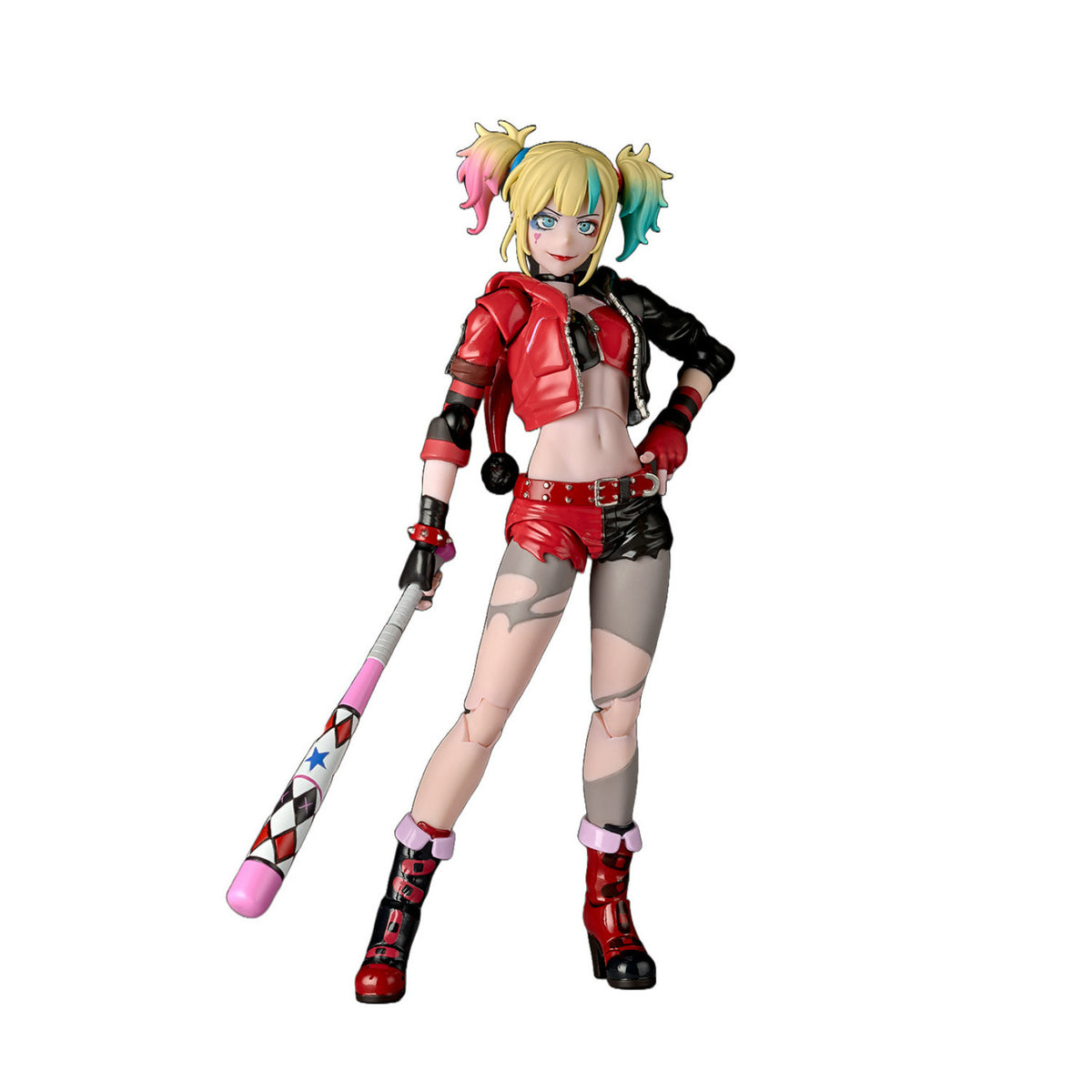Revoltech Amazing Yamaguchi Harley Quinn Suicide Squad Isekai Ver. Action Figure