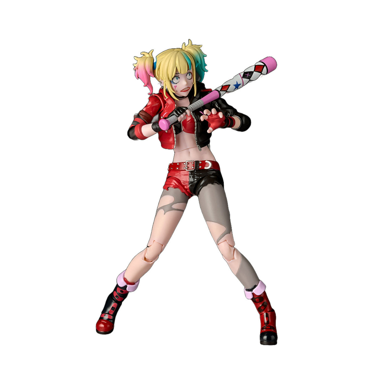 Revoltech Amazing Yamaguchi Harley Quinn Suicide Squad Isekai Ver. Action Figure