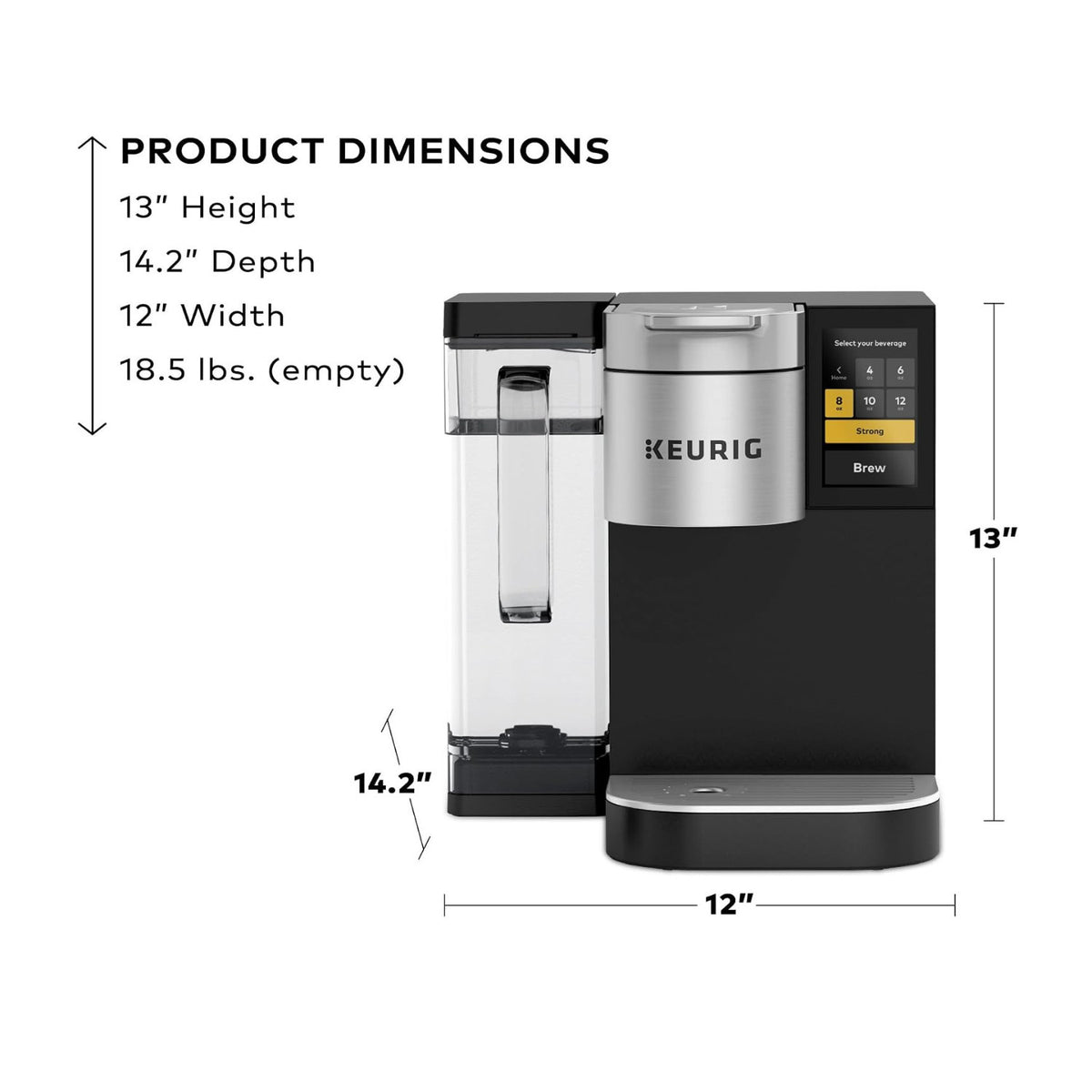 Keurig K-2550 Single-Serve Commercial Coffee Maker with Water Reservoir for Coffee, Tea, and Cocoa