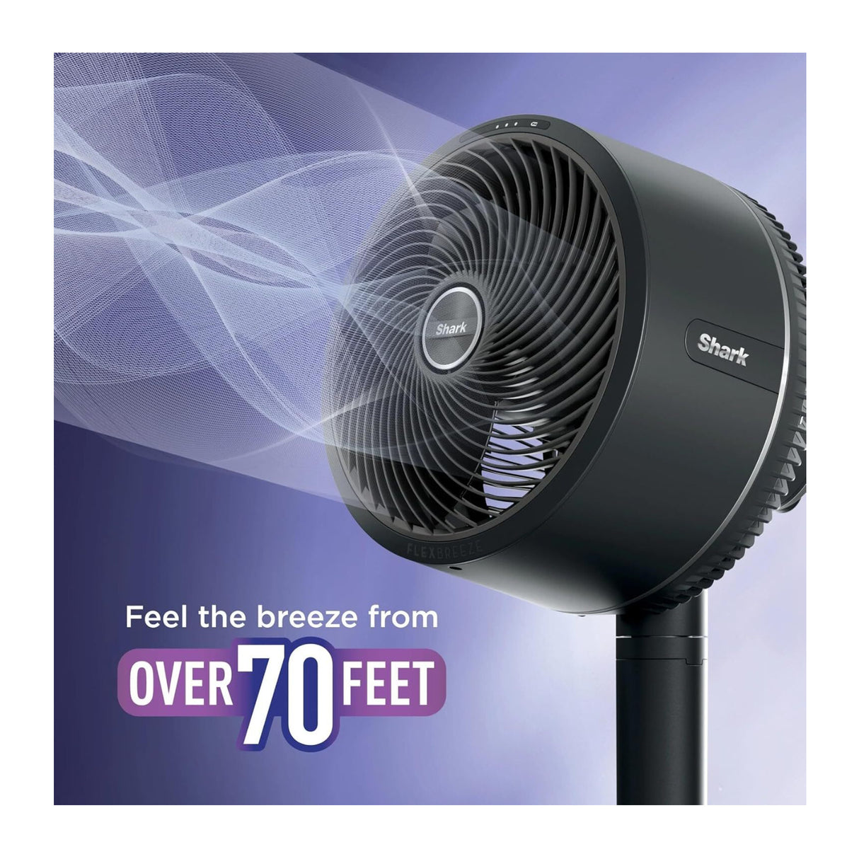 Shark FlexBreeze Indoor Outdoor Fan With InstaCool Mist Attachment (Renewed) - 4