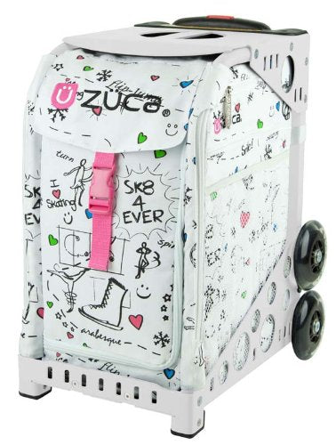 Zuca Sport SK8 Insert Bag (White w/ Skate Doodles) w/ (White)
