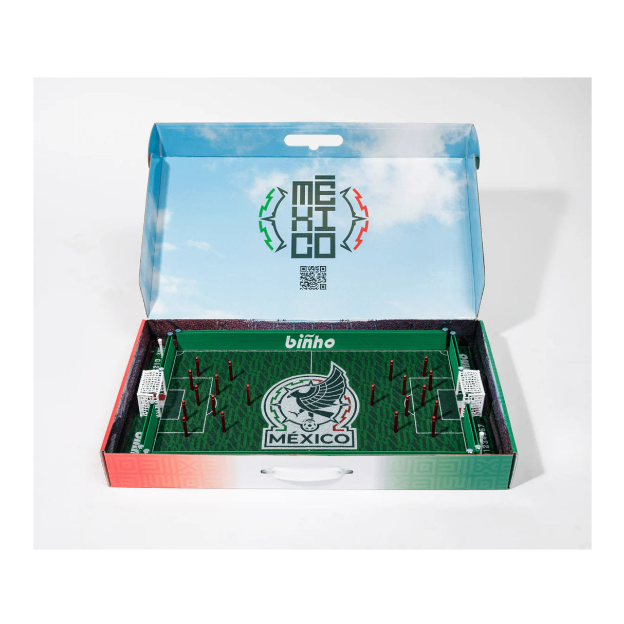 Binho Board Mexico National Team (Green) Edition Tabletop Soccer Game - 2