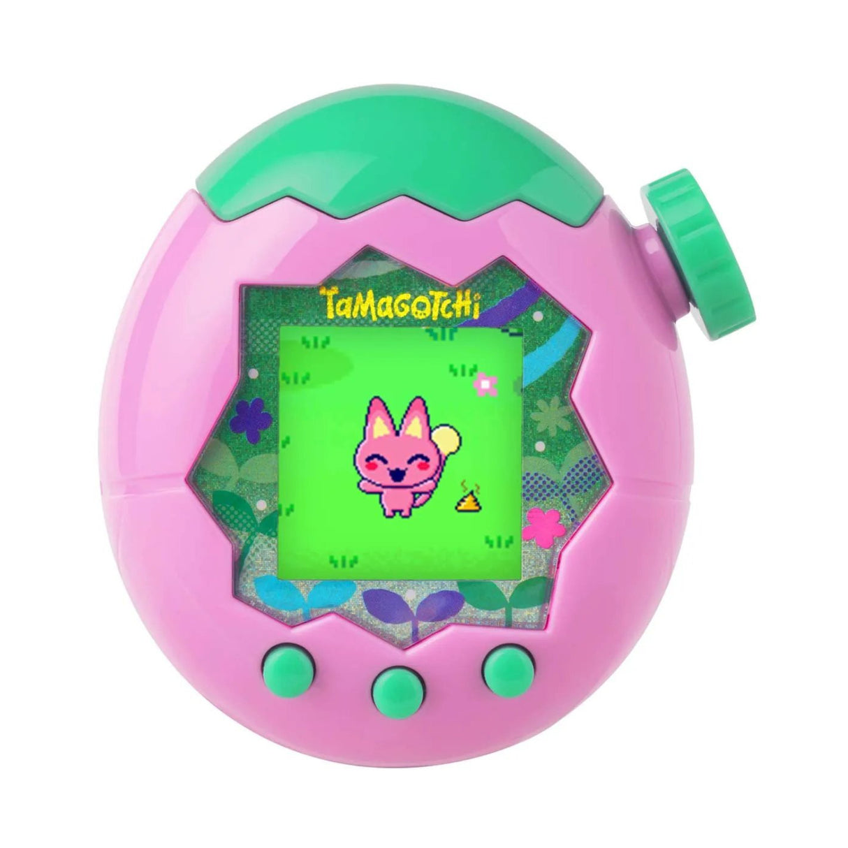 Kratos Tamagotchi Paradise - Pink Land Digital Pet Toy with Clear Case Bundle - 2