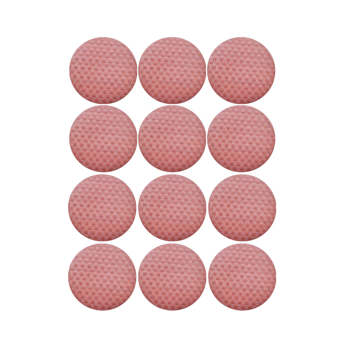 Saleen Round Placemat (Old Red, Set of 12)