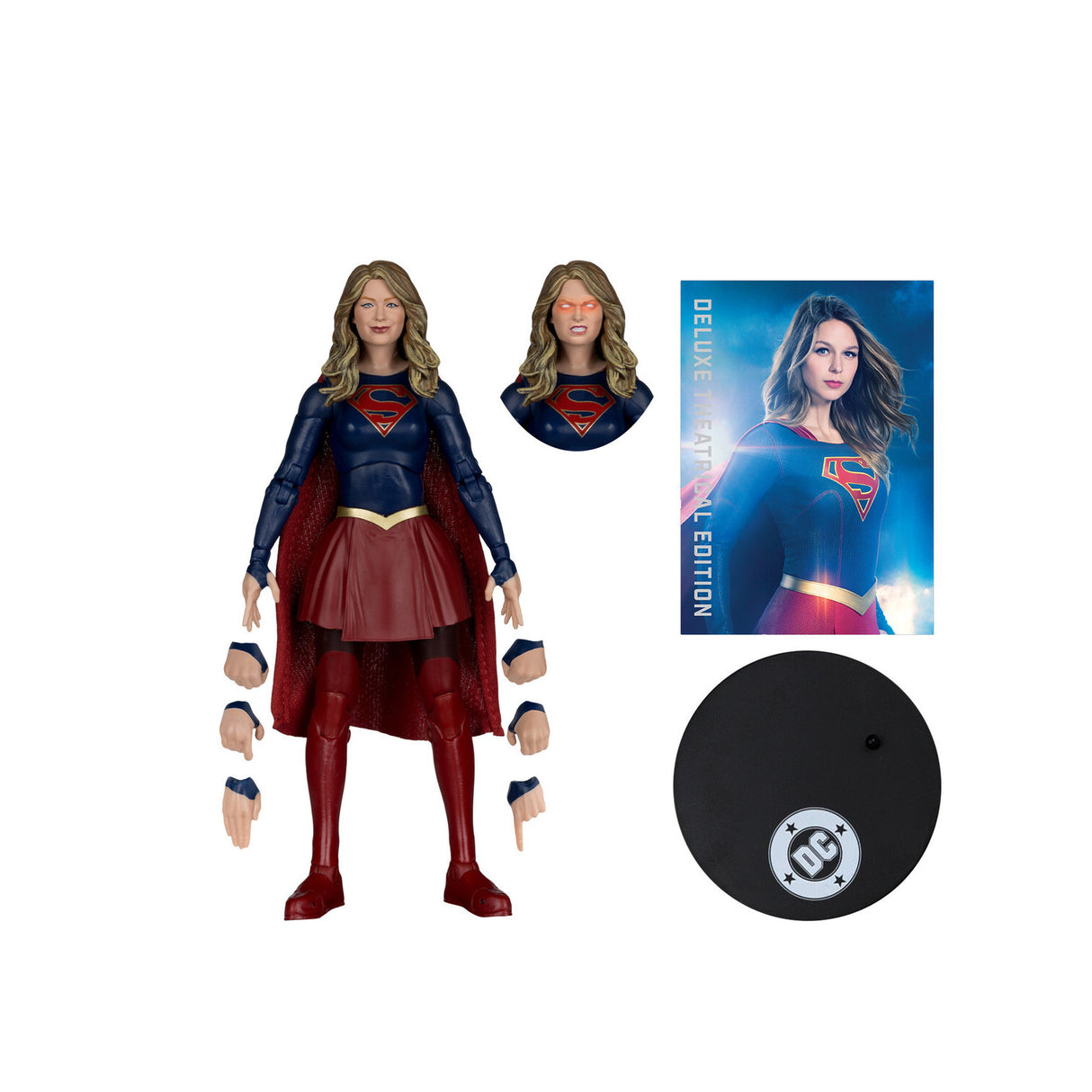 DC Multiverse Supergirl TV 2015 Deluxe and Superman Returns 7-Inch Action Figure Bundle-6