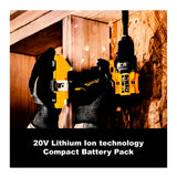 DeWalt (DCB230C) 20V MAX Battery Pack with Charger 3-Ah