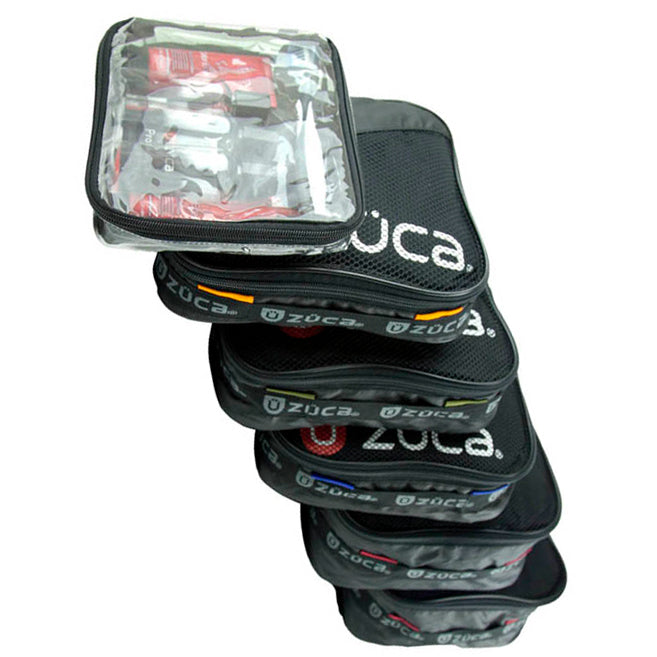 Zuca Stealth Sport Insert Bag with Pro Packing Pouch Set (5 Large/1 Small)