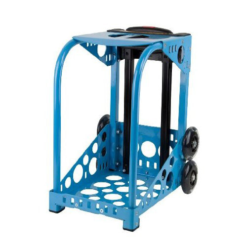 Zuca Sport Insert Ba Stealth (Black, Black Embroid) with Sport Frame Blue