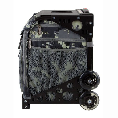 ZUCA Sport Anaconda Insert Bag (Camo Gray/Black) w/ Frame (Gray)