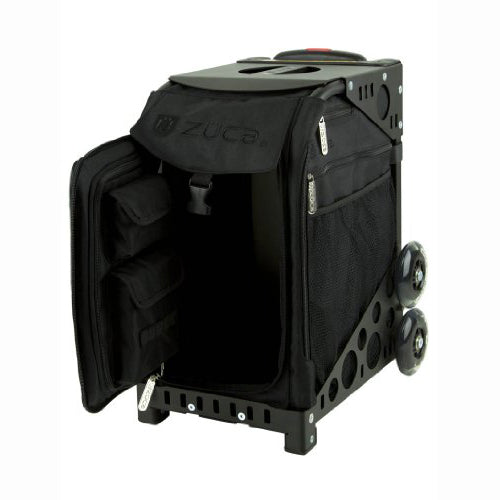 Zuca Stealth Insert Bag & Sport Frame (Black / Plain Wheels)