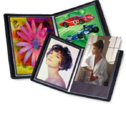 Itoya EV-12-4 Art Profolio Evolution 4x6in. Photo Size 24 Sheets  Black