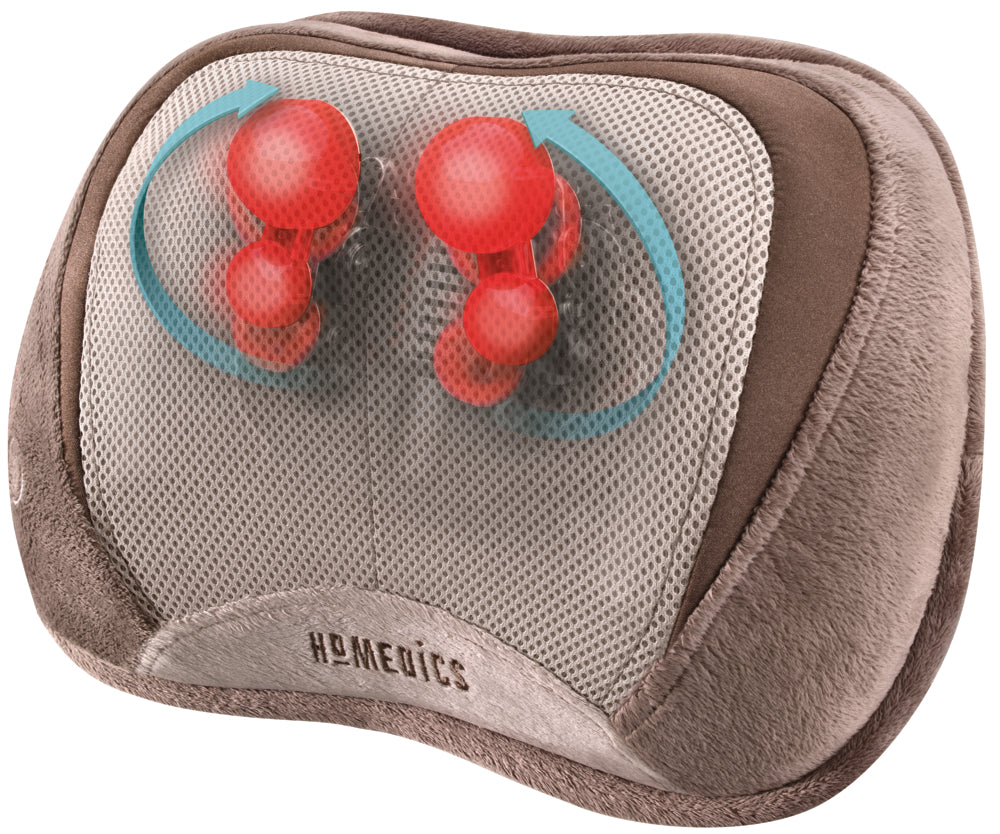 HoMedics 3-D Shiatsu Vibration Massage Pillow with Heat