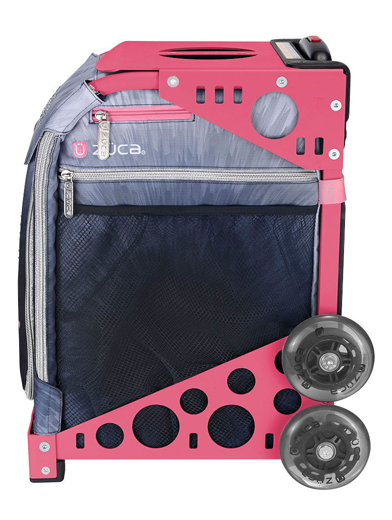 Zuca Ice Dreamz Lux Sport Insert Bag & Pink Frame and Packing Pouch Set