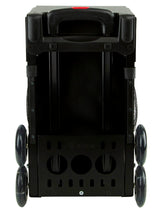 ZUCA Stealth Sport Insert Bag with Black Frame (Non-Flashing Wheels)