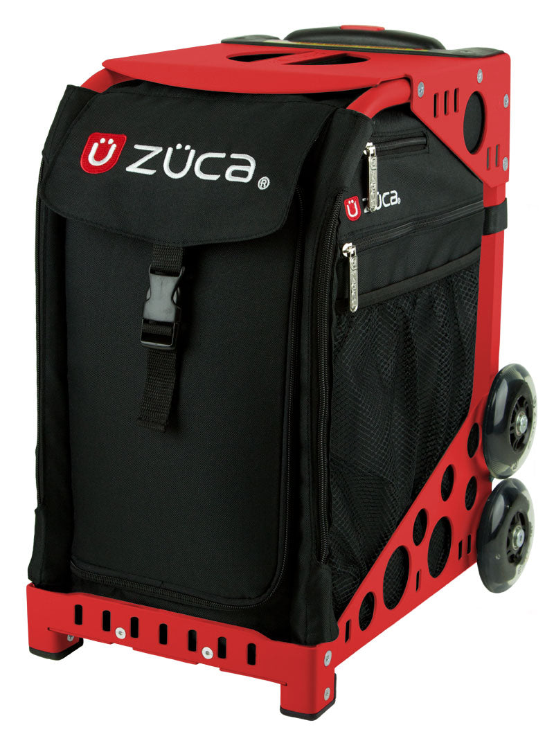 Zuca Sport Obsidian Insert Bag & Red Frame