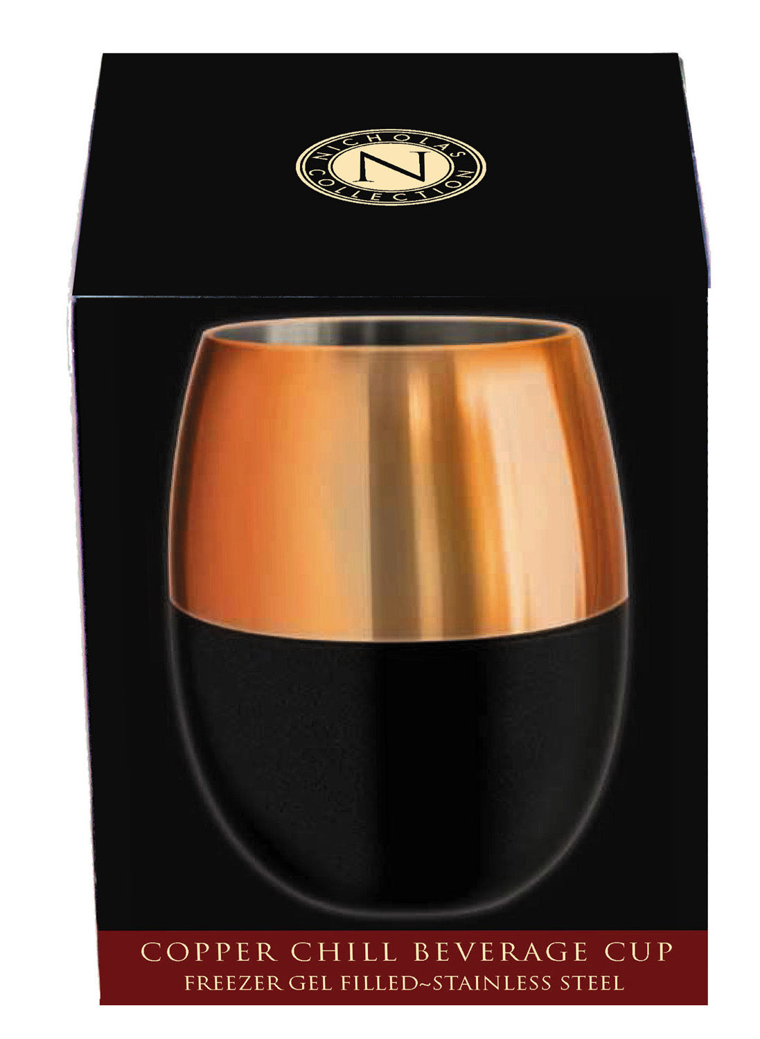 Corkpops Nicholas Collection Copper Beverage Cup