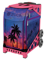 Zuca Island Life Sport Insert Bag & Frame (Pink) w/ Flashing Wheels