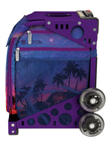 Zuca Island Life Sport Insert Bag & Frame (Purple) w/ Flashing Wheels