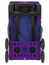 Zuca Island Life Sport Insert Bag & Frame (Purple) w/ Flashing Wheels