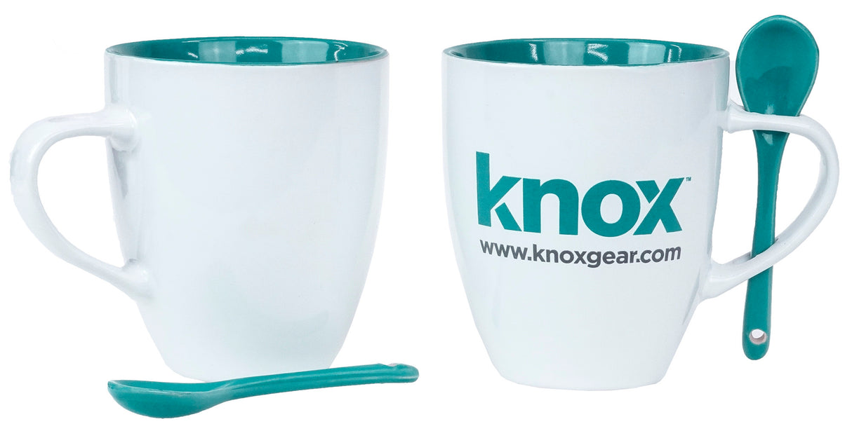 Knox Gear 16oz. Mug with Spoon (2-Pack)