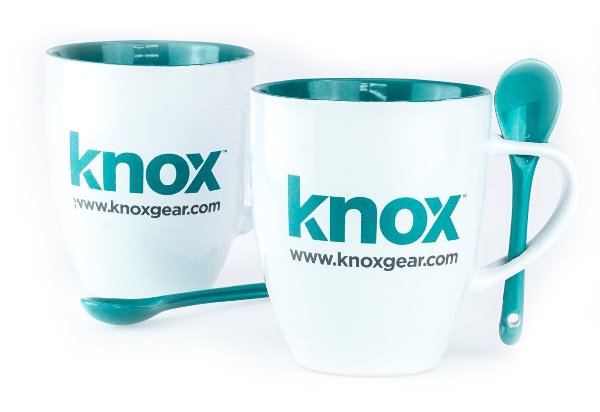 Knox Gear 16oz. Mug with Spoon (2-Pack)