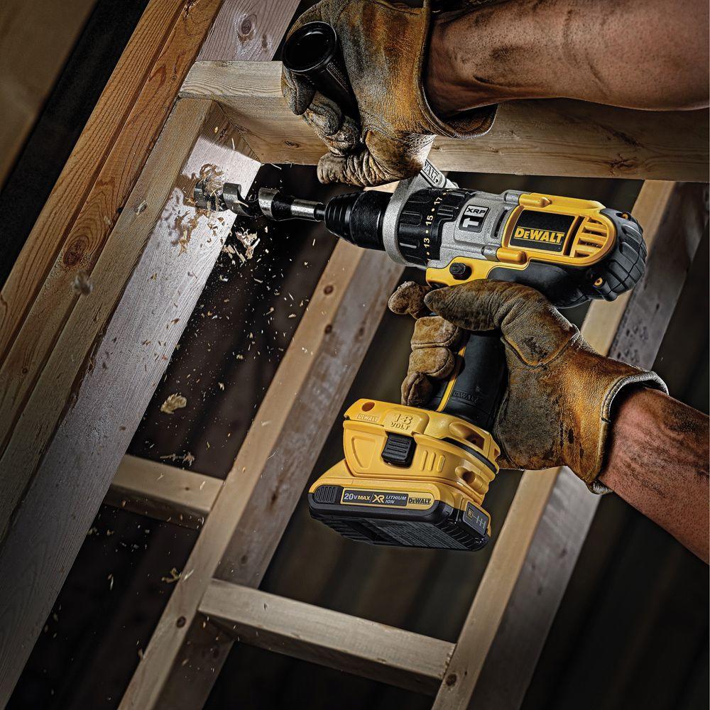 Dewalt 18V to 20V Adapter Battery Combo Kit