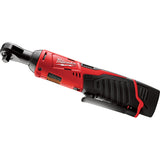Milwaukee M12 Cordless 3/8 Inch Lithium-Ion Ratchet Kit
