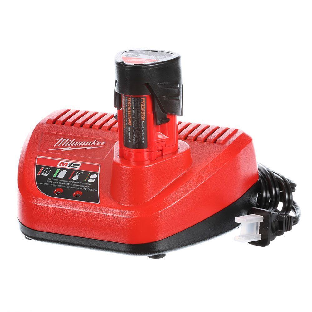 Milwaukee M12 Cordless 3/8 Inch Lithium-Ion Ratchet Kit