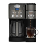 Cuisinart Coffee Center 12 Cup Coffeemaker and Single-Serve Brewer (Black)