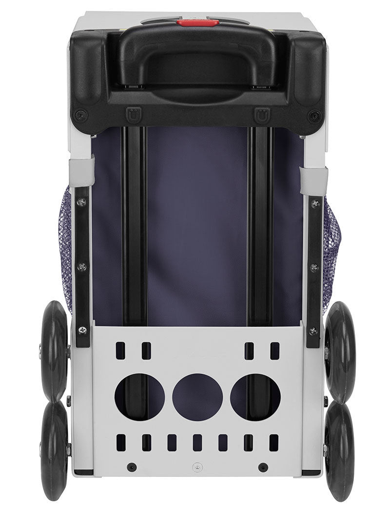 Zuca Lets Ride Sport Insert Bag, White Frame with Flashing Wheels