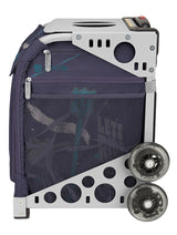 Zuca Lets Ride Sport Insert Bag, White Frame with Flashing Wheels
