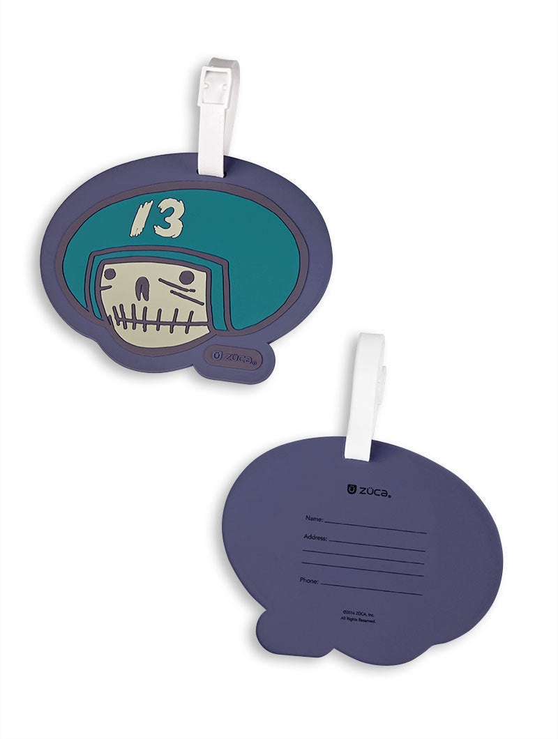 Zuca Lets Ride Sport Insert Bag, White Frame with Flashing Wheels