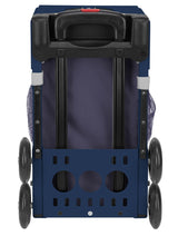 Zuca Let's Ride Sport Bag & Frame (Navy) w/ Flashing Wheels