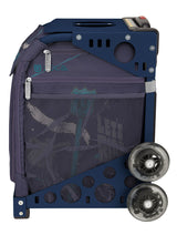 Zuca Let's Ride Sport Bag & Frame (Navy) w/ Flashing Wheels