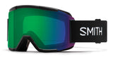 Smith Optics Squad Snow Goggles (Black, ChromaPop Everyday Green Mirror Lens)